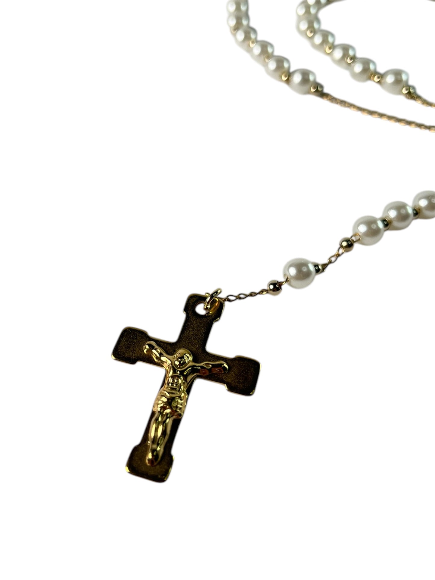 Pearl Rosary Kette
