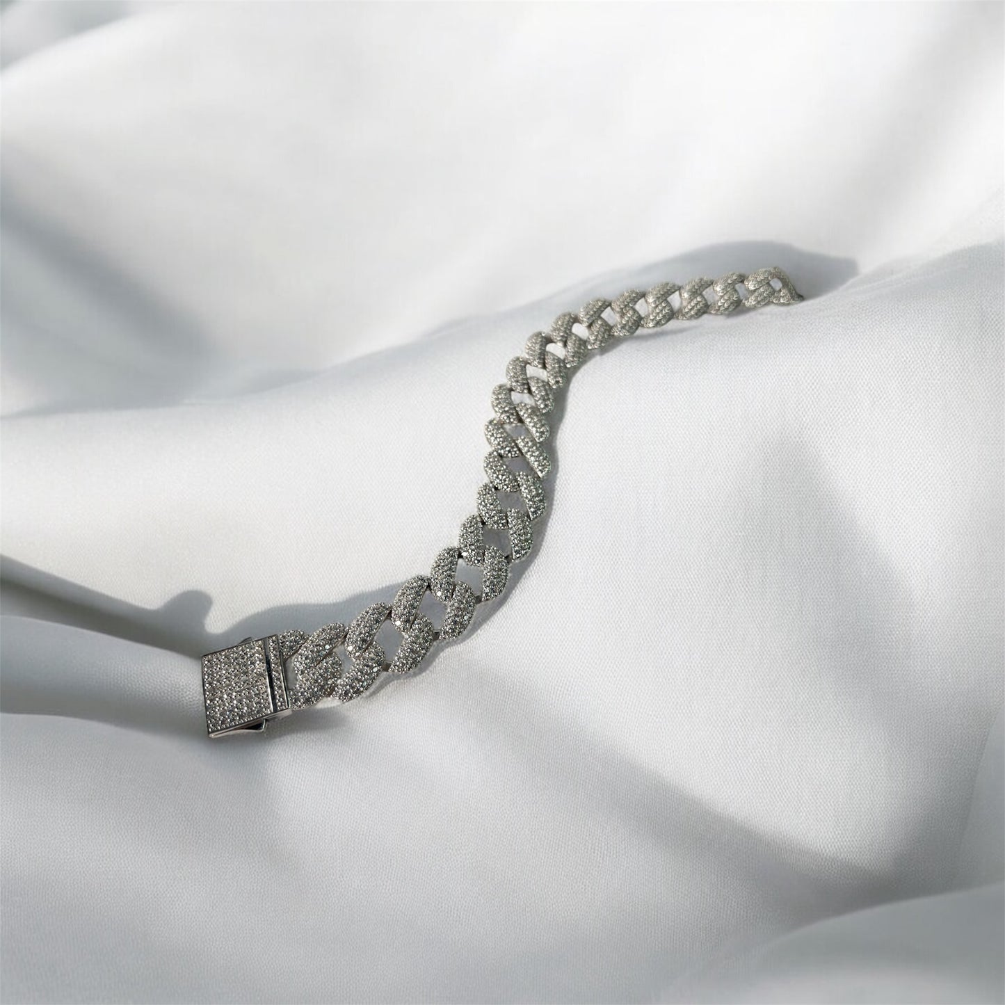 Iced Cuban Armband