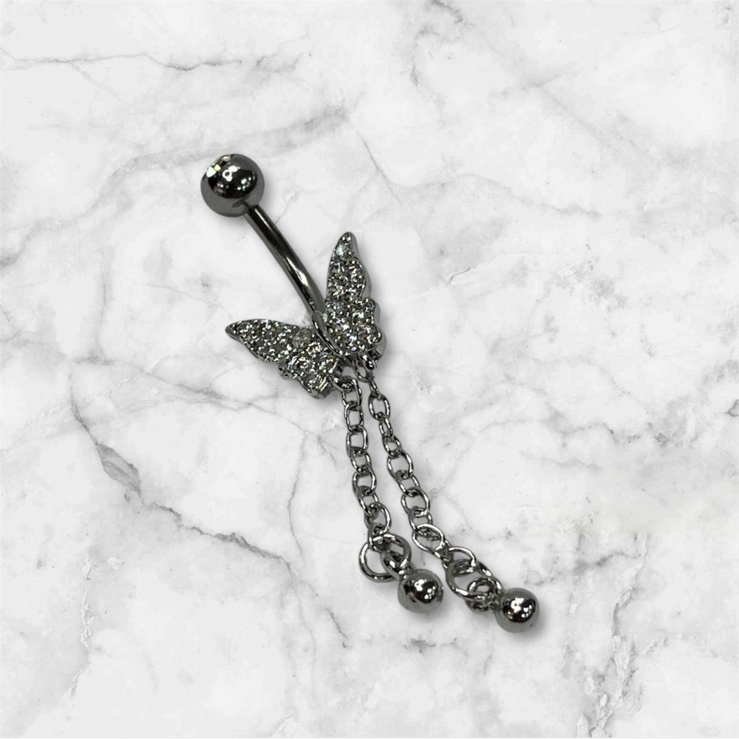 Butterfly Belly Piercing