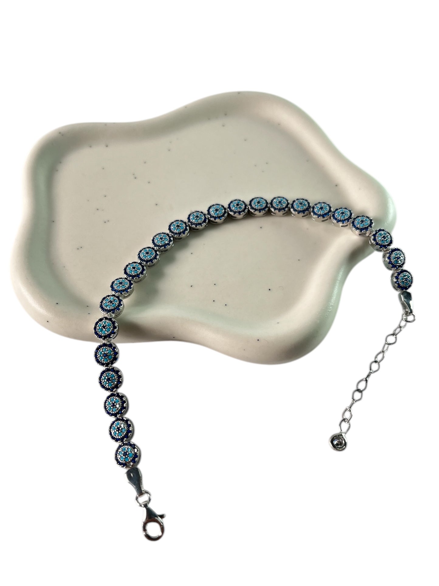 Silber Nazaar Bracelet