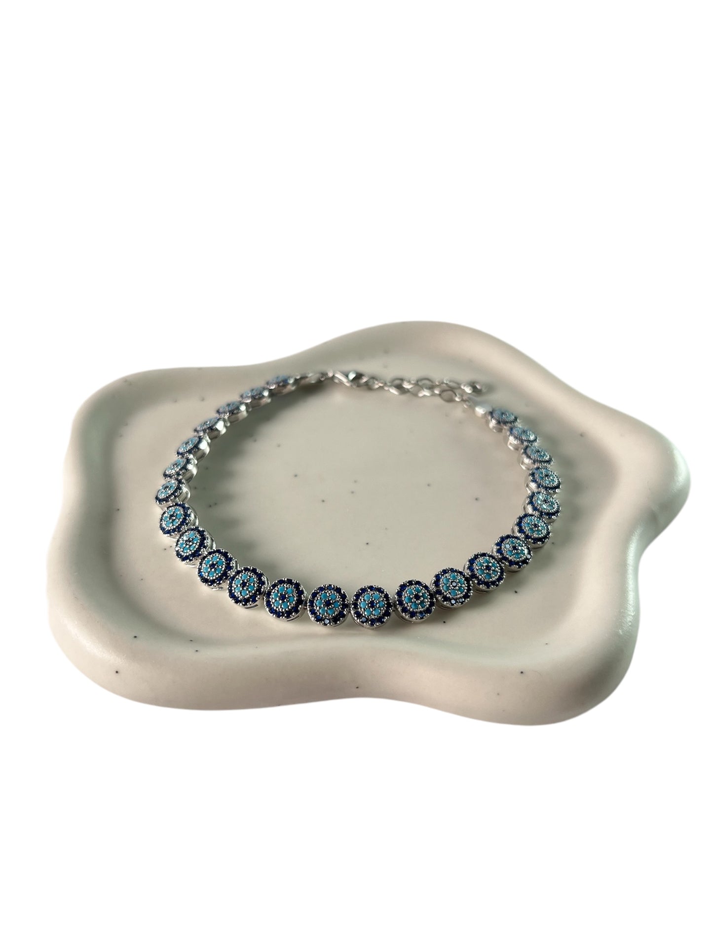 Silber Nazaar Bracelet