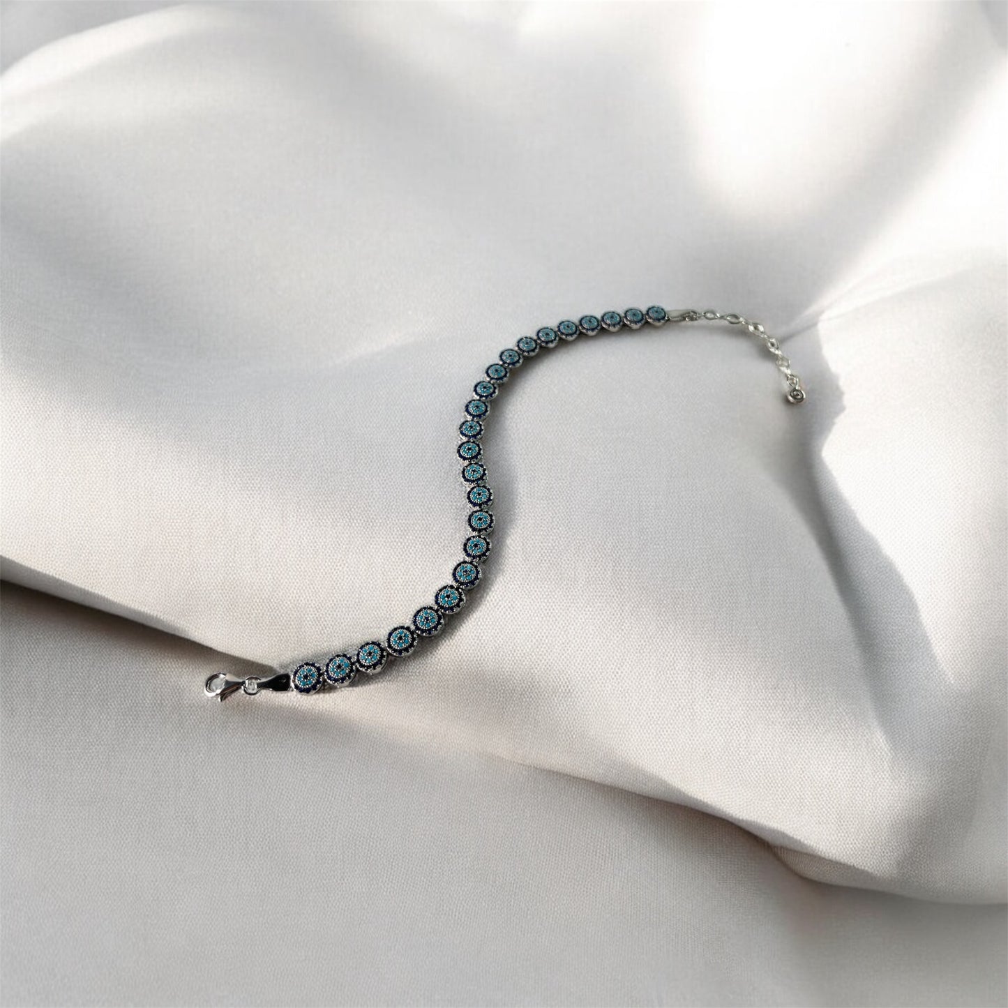 Silber Nazaar Bracelet