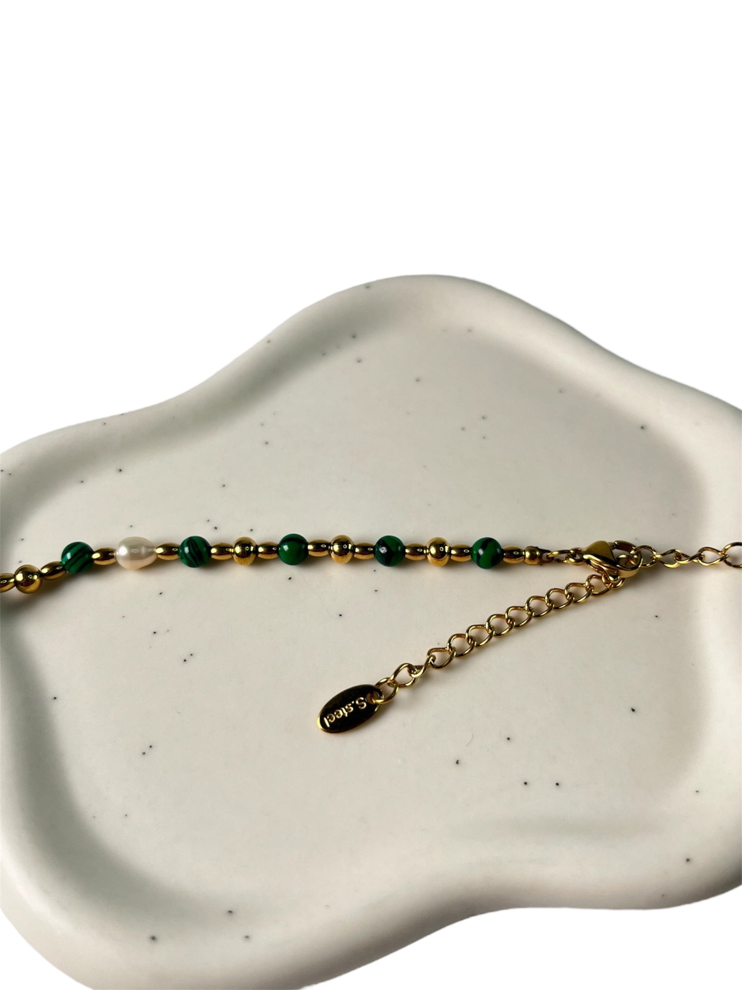 Emerald Charm Kette