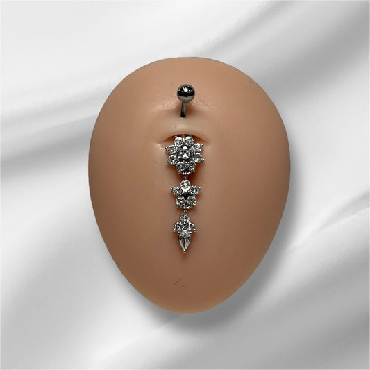 Flower Belly Piercing