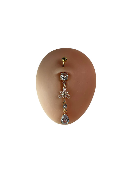 Gold Belly Piercing