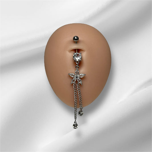 Butterfly Belly Piercing