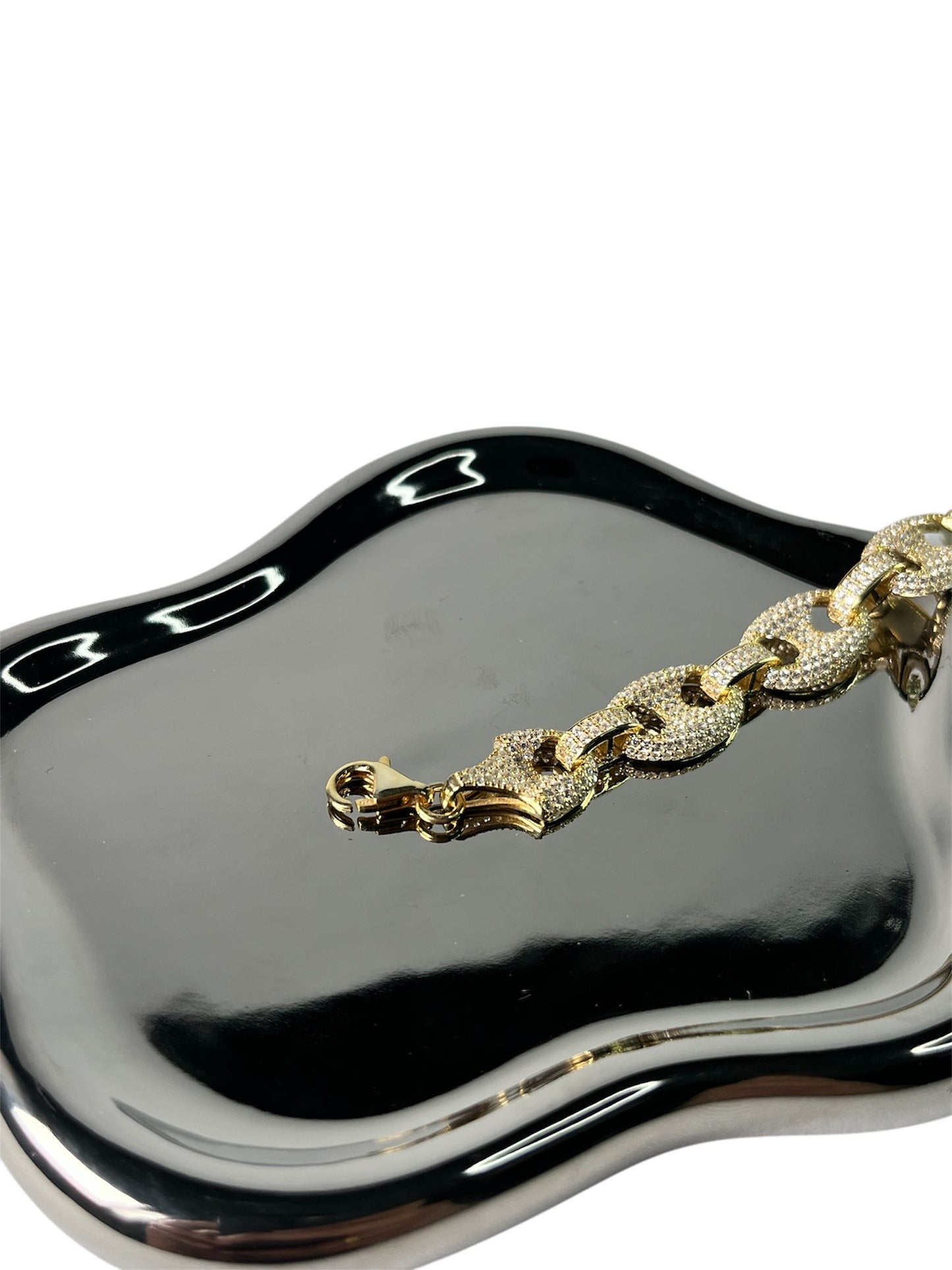 Iced Coffee Bracelet vergoldet