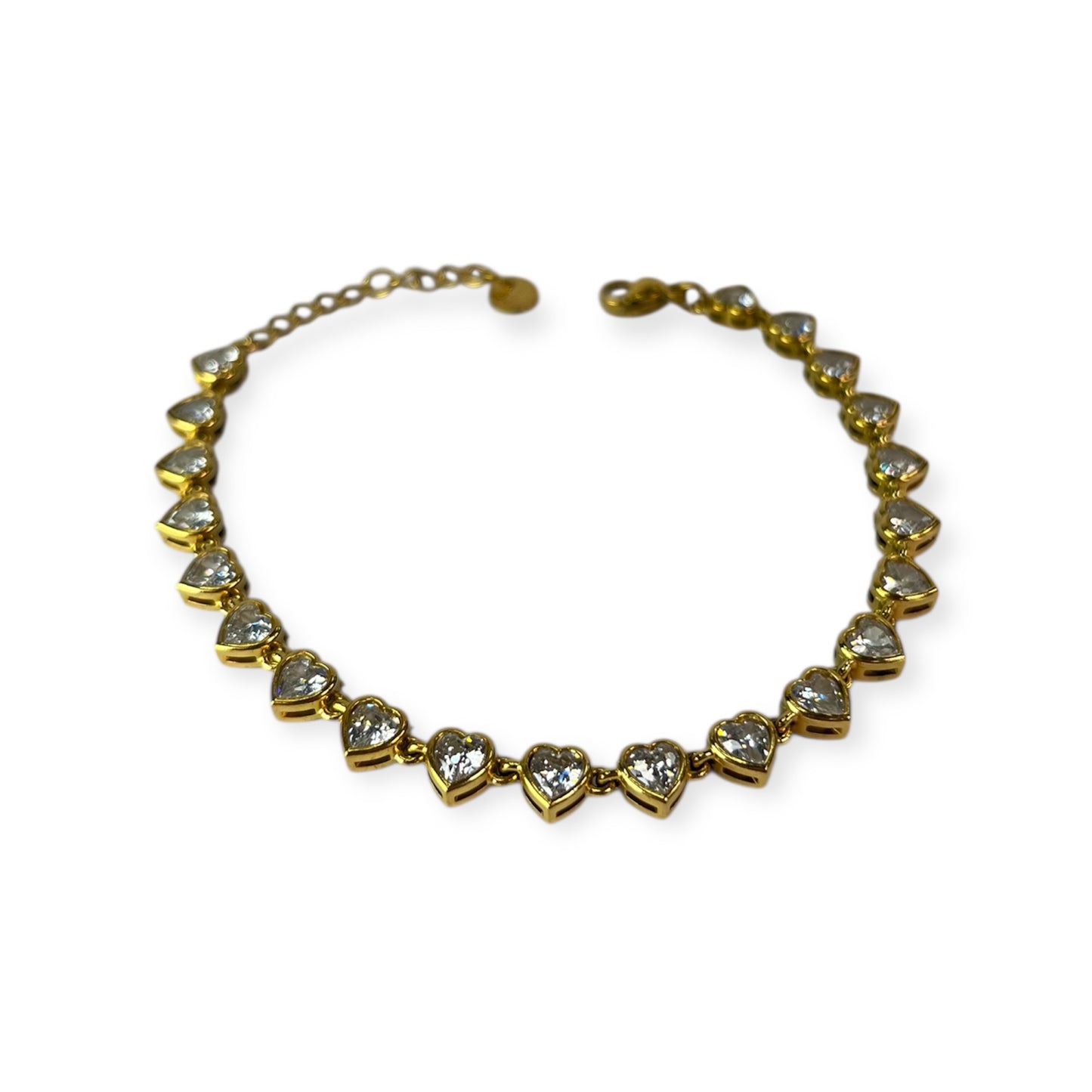 Gold Heart Bracelet