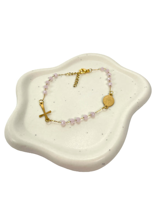 Rosary Bracelet Rosé