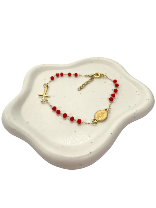 Rosary Bracelet Ruby