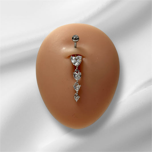 Heart Belly Piercing